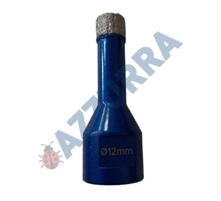 Carota diamantata pentru gresie portelanata / piatra Ø 12 mm - Super Premium