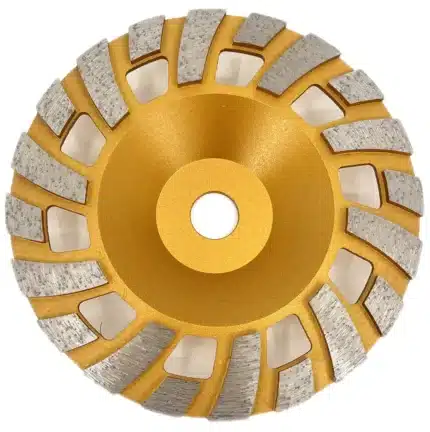 Cupa diamantata cu dinti alternativi pentru slefuire rapida de Beton si Abrazive 180 x 22,2 mm Premium