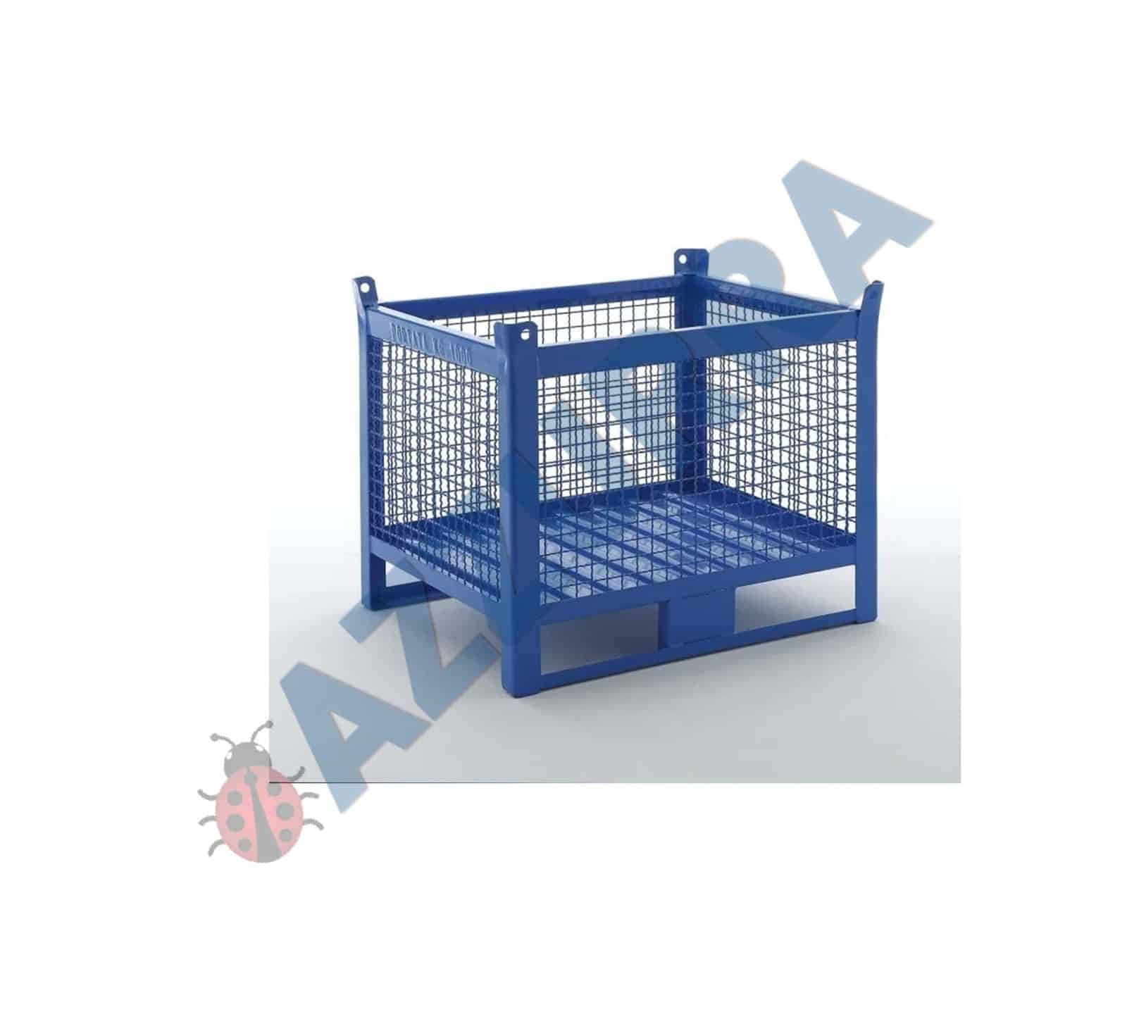 container metalic cu plasa